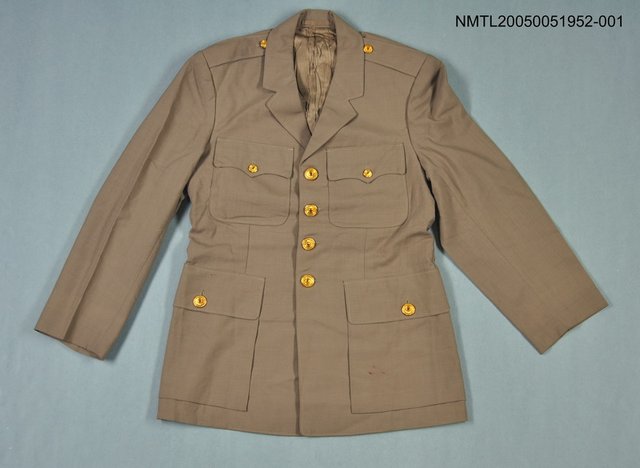 主要名稱：軍服上衣圖檔，第1張，共2張
