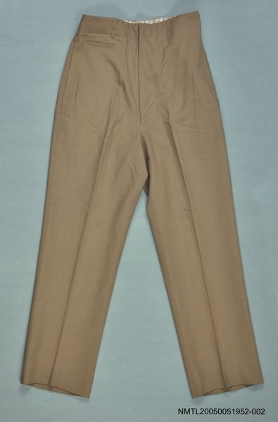 主要名稱：軍服長褲圖檔，第1張，共1張