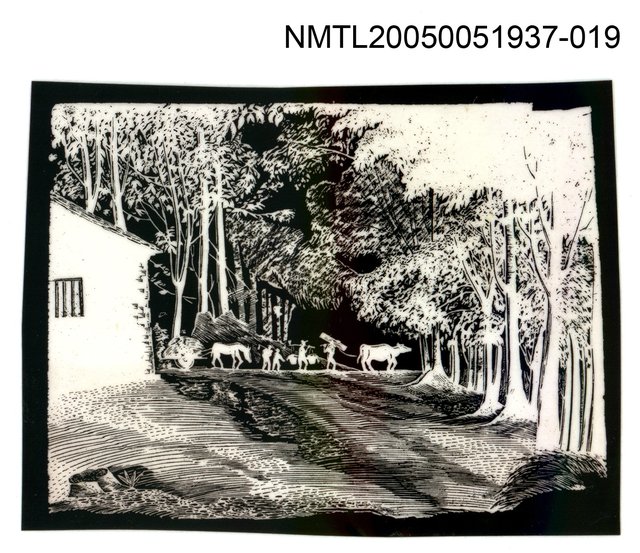 主要名稱：版画底稿  〈19〉圖檔，第1張，共1張