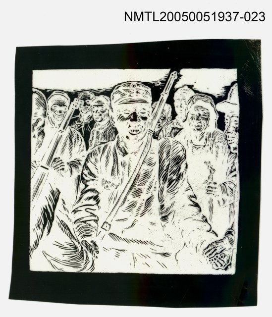 主要名稱：版画底稿  〈23〉圖檔，第1張，共1張