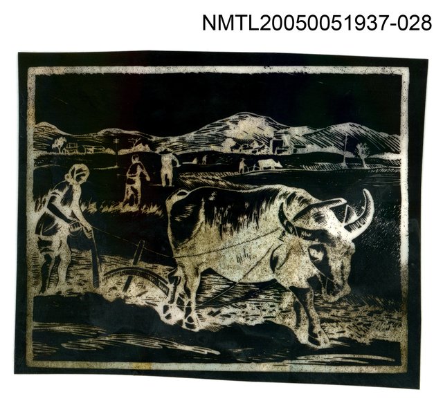 主要名稱：版画底稿  〈28〉圖檔，第1張，共1張