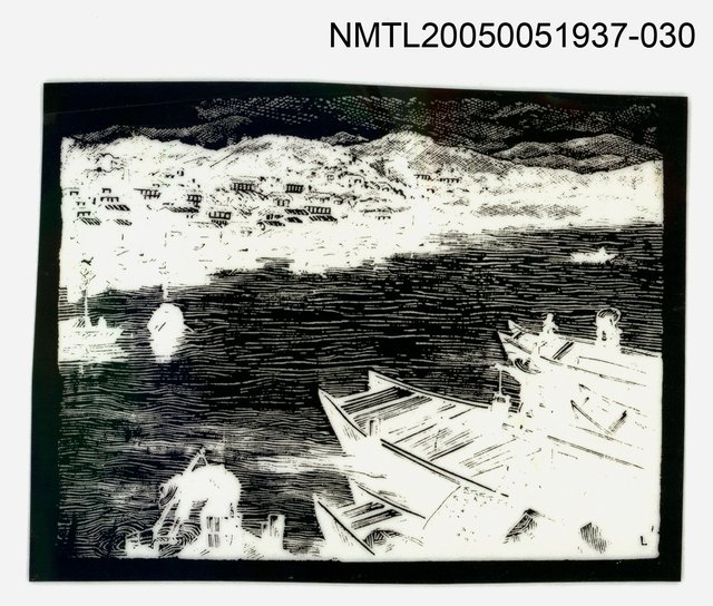 主要名稱：版画底稿  〈30〉圖檔，第1張，共1張