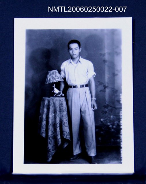 主要名稱：林宗源年輕時沙龍照 4圖檔，第1張，共1張