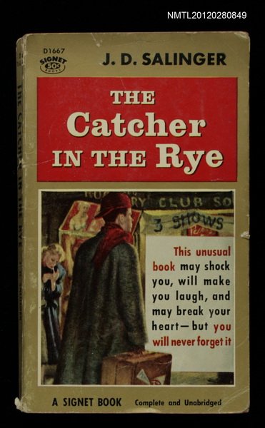 主要名稱：THE CATCHER IN THE RYE圖檔，第1張，共1張