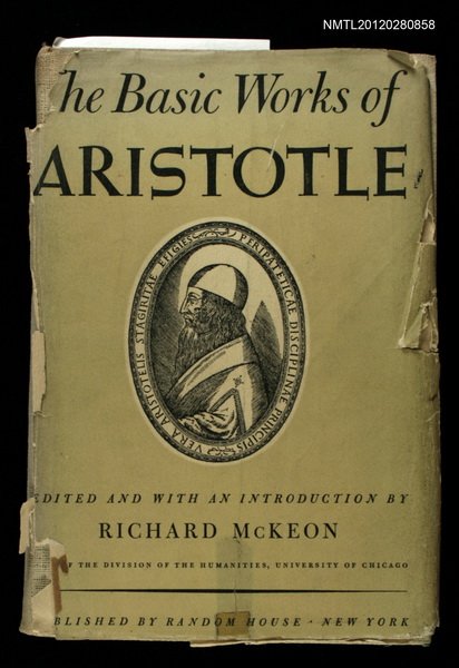 主要名稱：THE BASIC WORKS OF ARISTOTLE圖檔，第1張，共1張