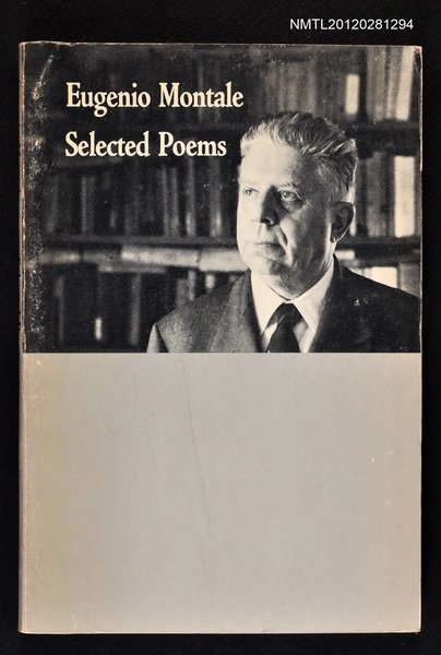主要名稱：EUGENIO MONTALE SELECTED POEMS圖檔，第1張，共1張