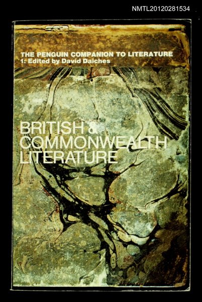 主要名稱：BRITISH&COMMONWEAITH/全集題名：COMPANION TO LITERATURE 1圖檔，第1張，共1張