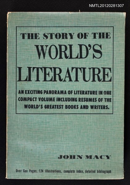 主要名稱：THE STORY OF THE WORLD‘S LITERATURE圖檔，第1張，共1張