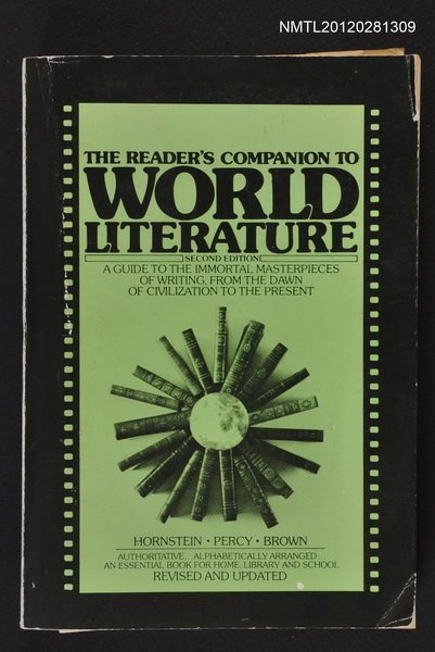 主要名稱：THE READER‘S COMPANION TO WORLD LITERATURE圖檔，第1張，共1張