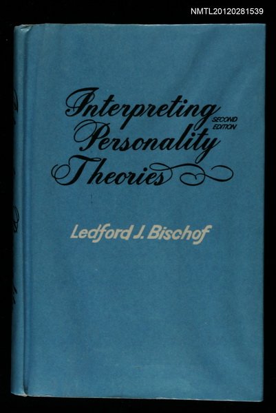 主要名稱：INTERPRETING PERSONALITY JHEORIES圖檔，第1張，共1張