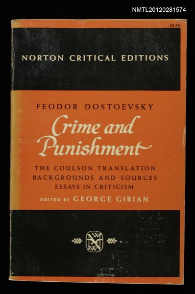 主要名稱：CRIME AND PUNISHMENT圖檔，第1張，共1張