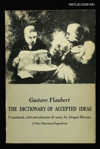 主要名稱：THE DICTIONARY OF ACCEPTED IDEAS圖檔，第1張，共1張