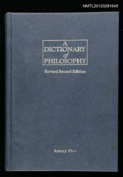 主要名稱：A DICTIONARY OF PILOSOPHY- REVISED SECOND EDITION圖檔，第1張，共1張