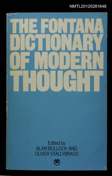 主要名稱：THE FONTANA DICTIONARY OF MODERN THOUGHT圖檔，第1張，共1張