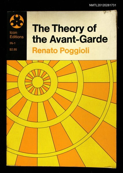 主要名稱：THE THEORY OF THE AVANT-GARDE圖檔，第1張，共1張