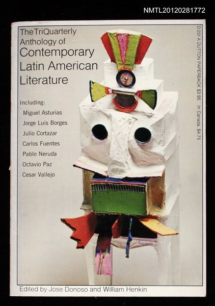 主要名稱：THE TRIQUARTERLY ANTHOLOGY OF CONTEMPORARY LATIN AMERICAN LITERATURE圖檔，第1張，共1張