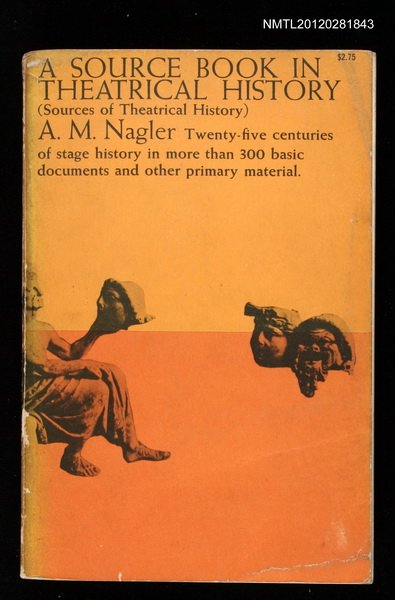 主要名稱：A SOURCE BOOK IN THEATRICAL HISTORY圖檔，第1張，共1張