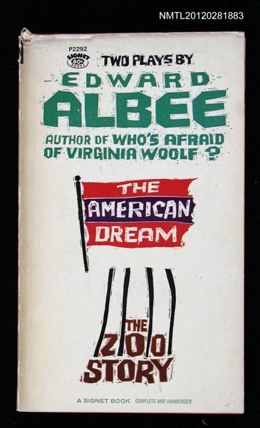 主要名稱：THE AMERICAN DREAM AND THE ZOO STORY圖檔，第1張，共1張