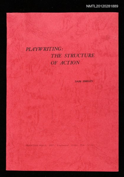 主要名稱：PLAYWRITING: THE STRUCTURE OF ACTION圖檔，第1張，共1張