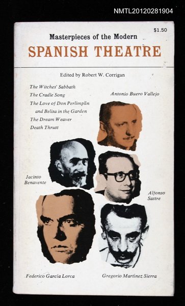 主要名稱：MASTERPICES OF THE MODERN SPANISH THEATRE圖檔，第1張，共1張