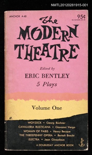 主要名稱：THE MODERN THEATRE VOL.1圖檔，第1張，共1張