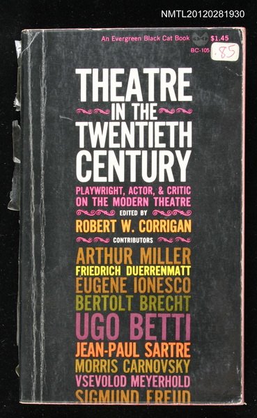 主要名稱：THEATRE IN THE TWENTIETH CENTURY圖檔，第1張，共1張