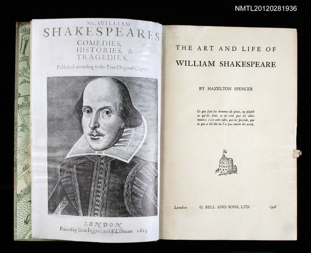 主要名稱：THE ART AND LIFE OF WILLIAM SHAKESPEARE圖檔，第2張，共2張