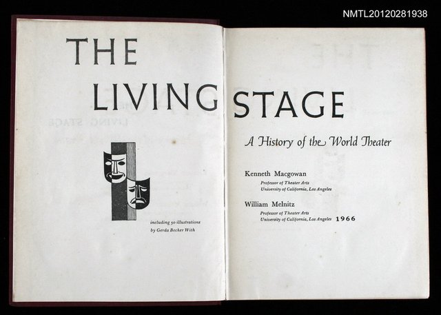 主要名稱：THE LIVING STAGE-A HISTORY OF THE WORLD THEATER圖檔，第2張，共2張