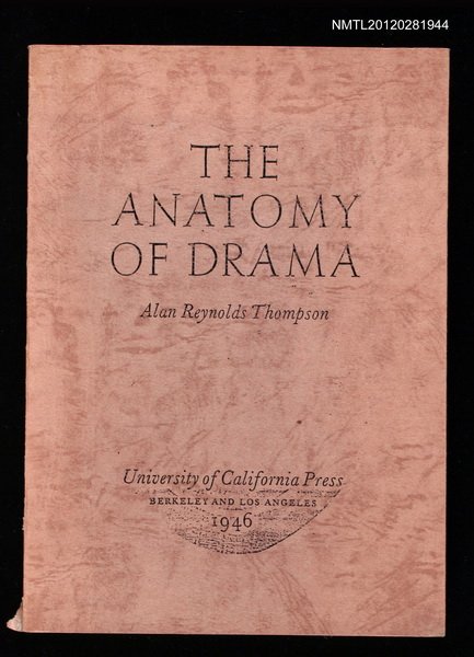 主要名稱：THE ANATOMY OF DRAMA圖檔，第1張，共1張