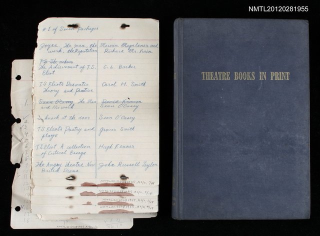 主要名稱：THEATRE BOOKS IN PRINT圖檔，第1張，共1張