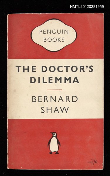 主要名稱：THE DOCTOR'S DILEMMA圖檔，第1張，共1張