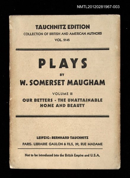 主要名稱：PLAYS VOL.3圖檔，第1張，共1張
