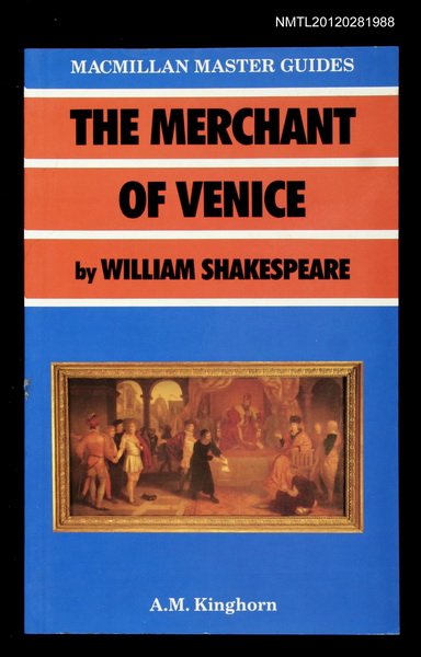主要名稱：THE MERCHANT OF VENICE BY WILLIAM SHAKESPEARE圖檔，第1張，共1張