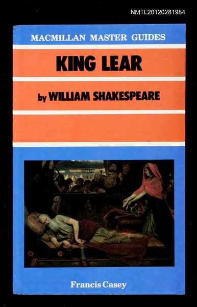 主要名稱：KING LEAR BY WILLIAM SHAKESPEARE圖檔，第1張，共1張