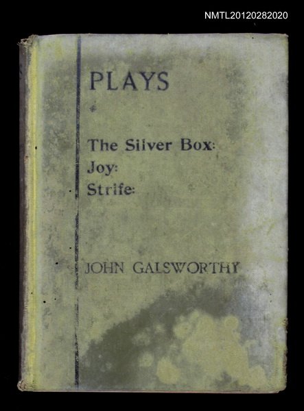 主要名稱：PLAYS:THE SILVER BOX, JOY & STRIFE圖檔，第1張，共1張
