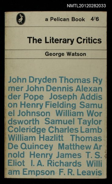 主要名稱：THE LITERARY CRITICS圖檔，第1張，共1張