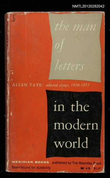 主要名稱：THE MAN OF LETTERS IN THE MODERN WORLD圖檔，第1張，共1張