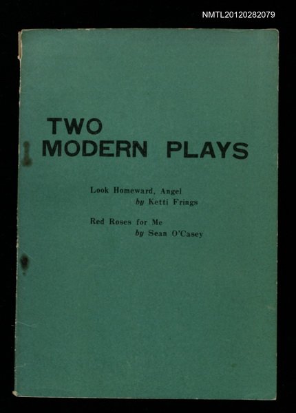 主要名稱：TWO MODERN PLAYS圖檔，第1張，共1張