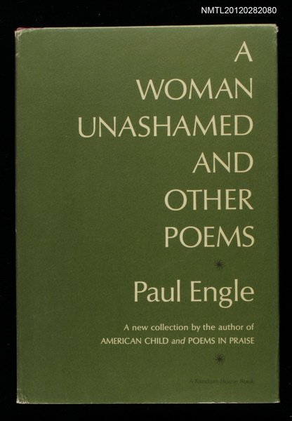 主要名稱：A WOMAN UNASHAMED AND OTHER POEMS圖檔，第1張，共1張