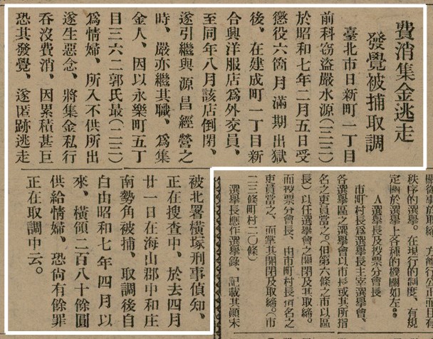 報紙名稱：臺灣新民報 800號圖檔，第44張，共159張