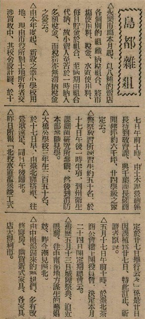 報紙名稱：臺灣新民報 804號（1933-05-18）圖檔，第39張，共179張