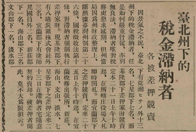 報紙名稱：臺灣新民報 807號（1933-05-21）圖檔，第35張，共170張
