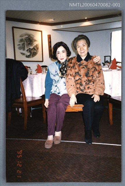 主要名稱：張漱菡與文友合影（1995）-1圖檔，第1張，共1張