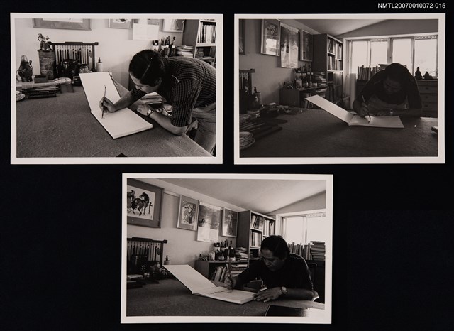 主要名稱：王愷獨照（書寫墨蹟中）圖檔，第1張，共1張