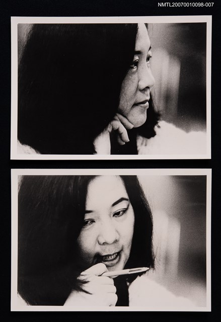 主要名稱：張香華獨照（臉部特寫）（翻拍照）圖檔，第1張，共1張