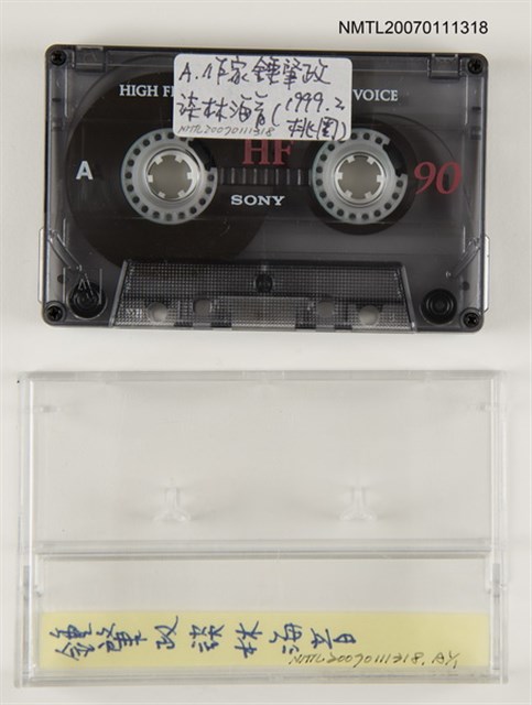 主要名稱：鍾肇政談林海音圖檔，第1張，共1張