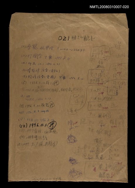 主要名稱：國台對照活用辭典校對稿（021）圖檔，第1張，共4張