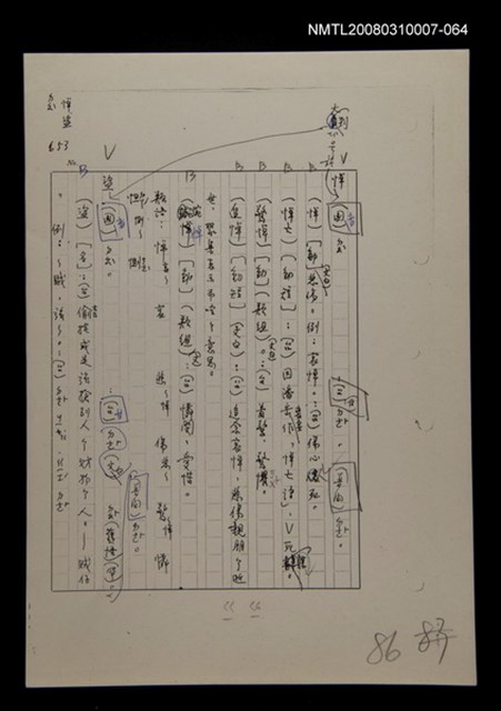 主要名稱：國台對照活用辭典校對稿（065）圖檔，第2張，共3張