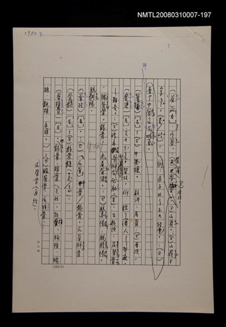 主要名稱：國台對照活用辭典校對稿（198）圖檔，第2張，共3張