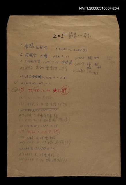 主要名稱：國台對照活用辭典校對稿（205）圖檔，第1張，共3張